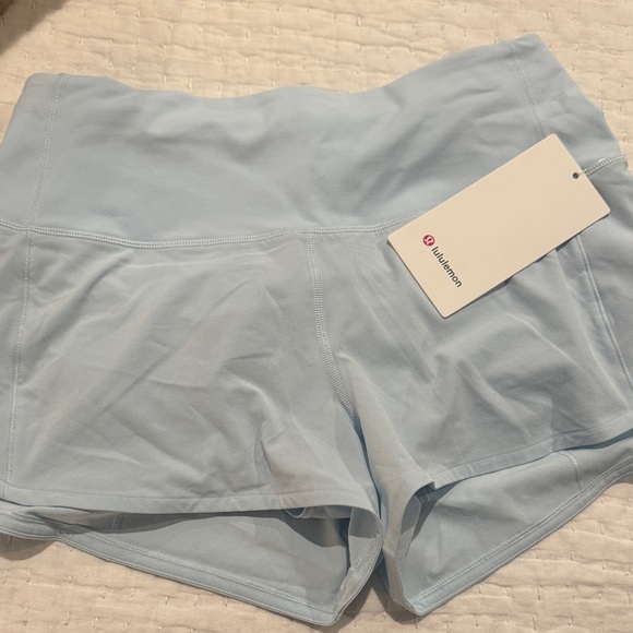 lululemon athletica Pants - lululemon athletica Women's Sky Blue Athletic Shorts
